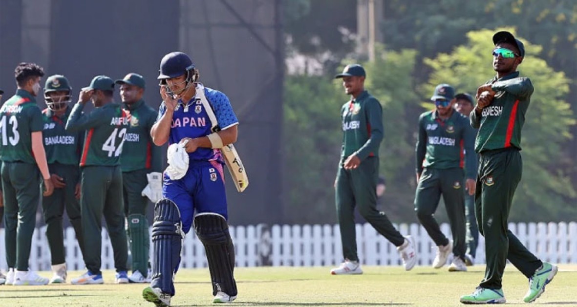 জাপানের যুবাদের উড়িয়ে বাংলাদেশের যুবাদের দ্বিতীয় জয়