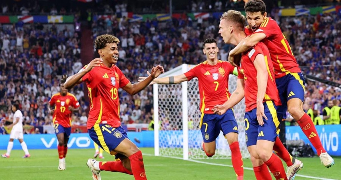 ফরাসিদের হারিয়ে ইউরোর ফাইনালে স্পেন
